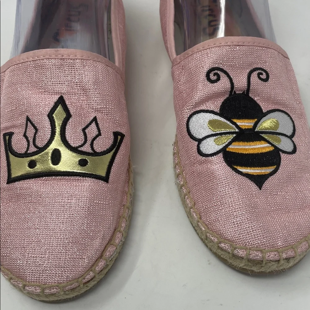 Circus By Sam Edelman Pink Queen Bee Espadrilles Size 9